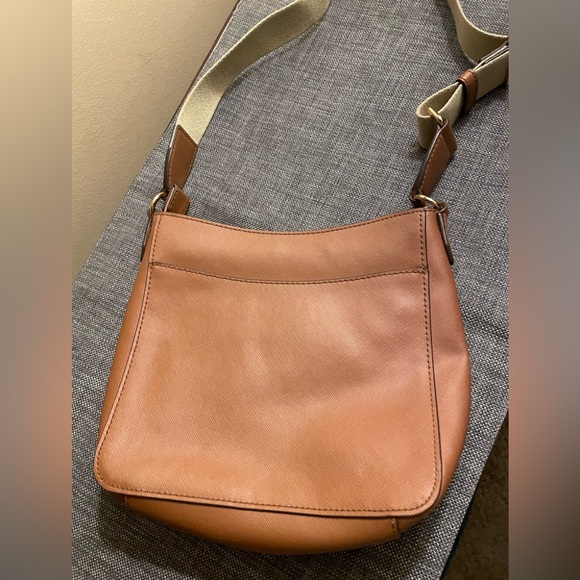 Michael Kors Brown Jet Set Messenger crossbody purse - Picture 5 of 7